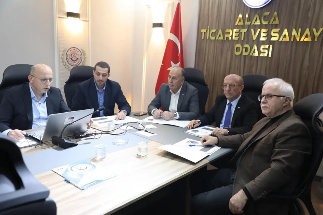 Alaca’yı Bölgenin Sanayi Merkezi Yapacak Kritik Zirve 4