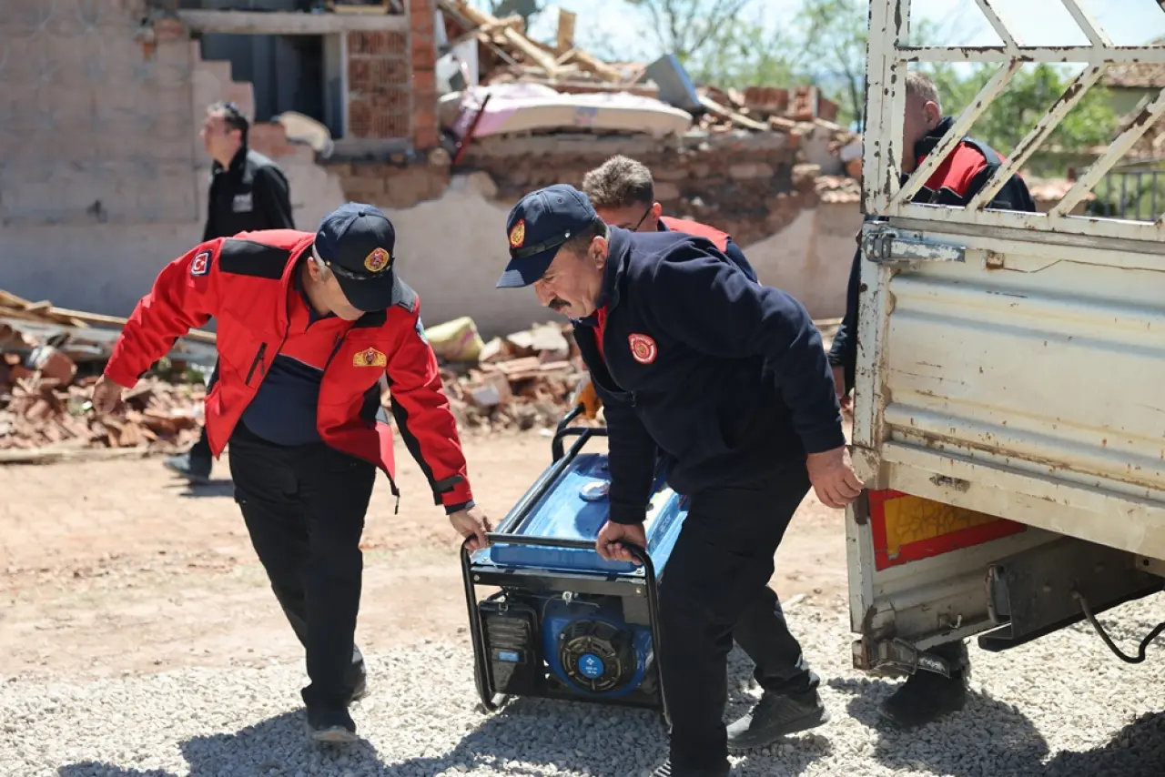 Hortum Felaketi Yaşayan Köyde Çalışmalar Sürüyor 12