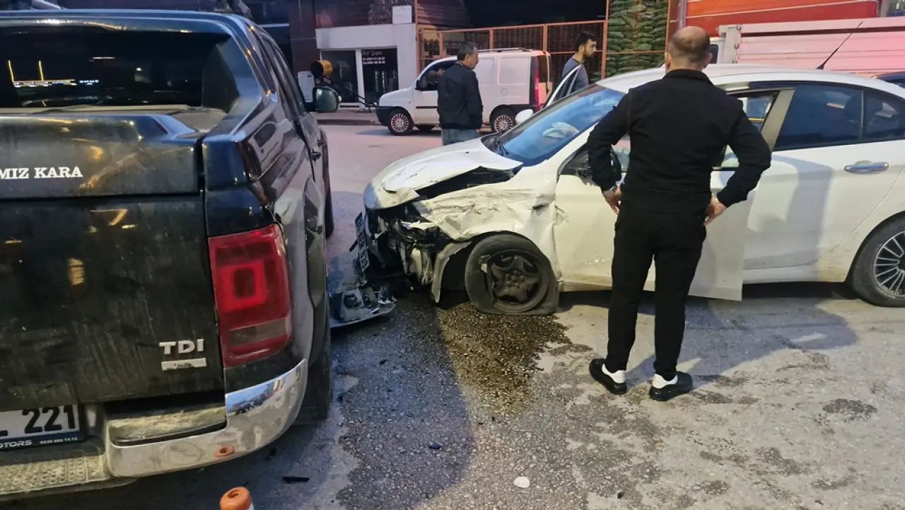 Alkollü Sürücü Dehşet Saçtı, O Anlar Kamerada 1