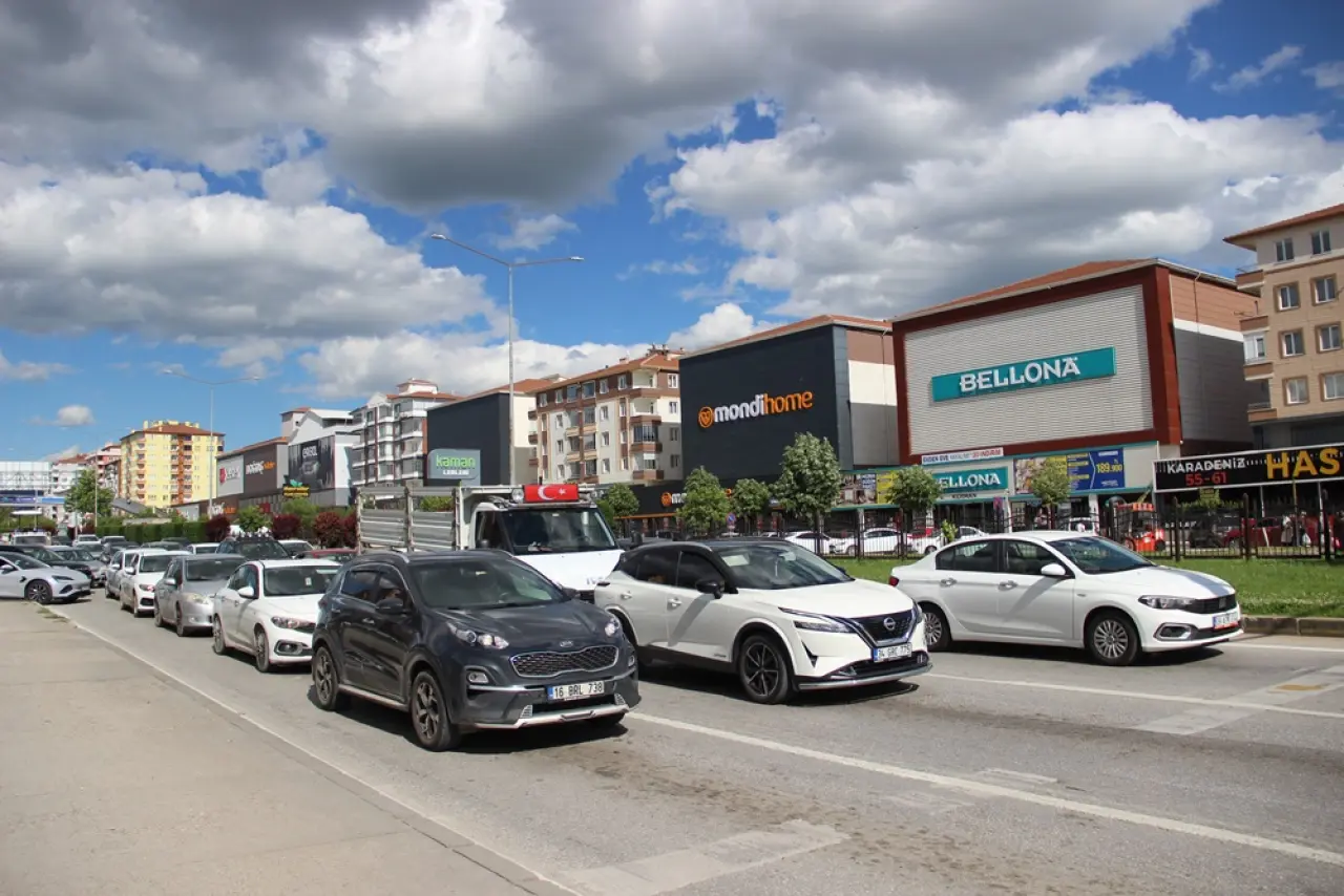 Yollarda Bayram Dönüşü Yoğunluğu 5
