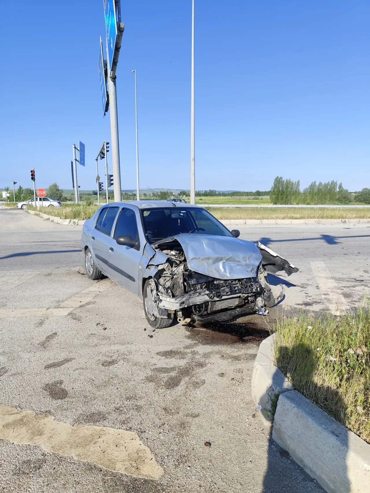 Yine Zile Kavşağı Yine Kaza! 2