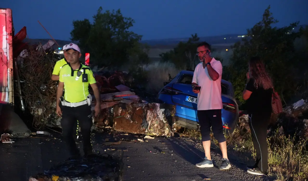 Karı-koca Faciadan Son Anda Kurtuldu 7