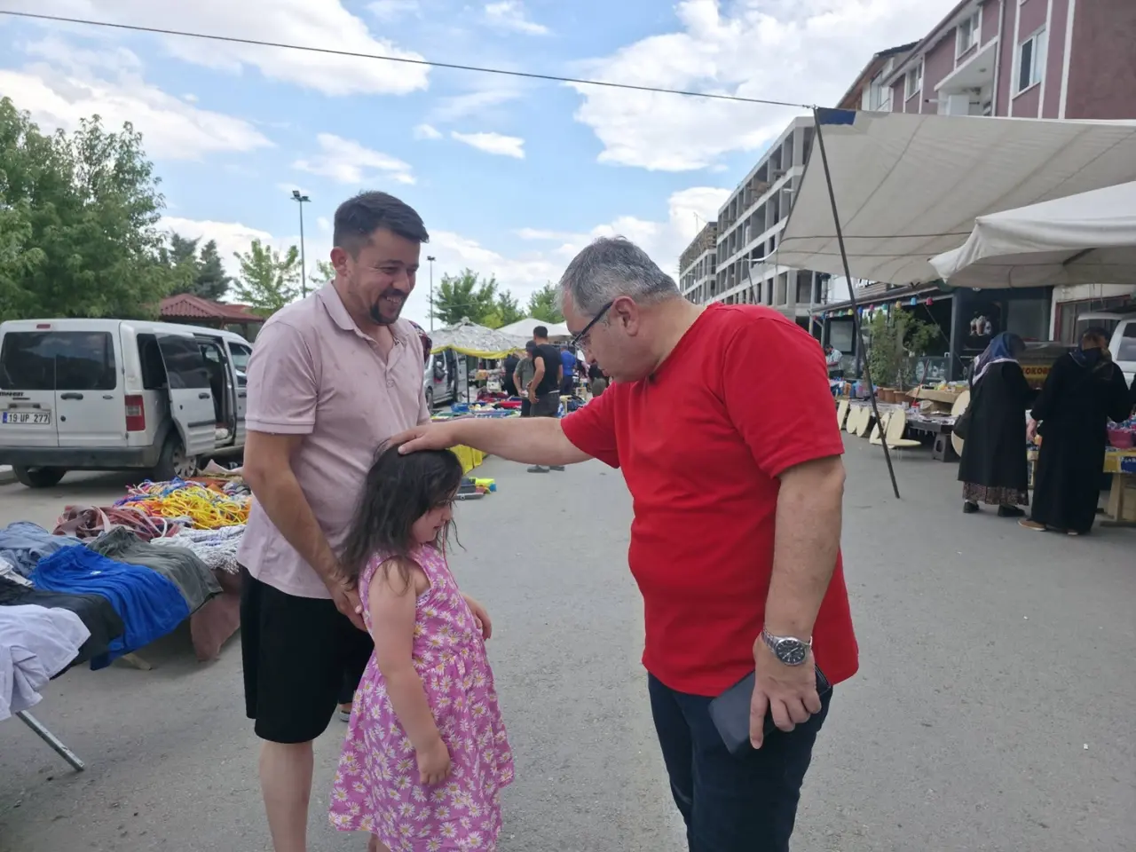 Pazar Yerinde Vatandaşı Dinledi 3