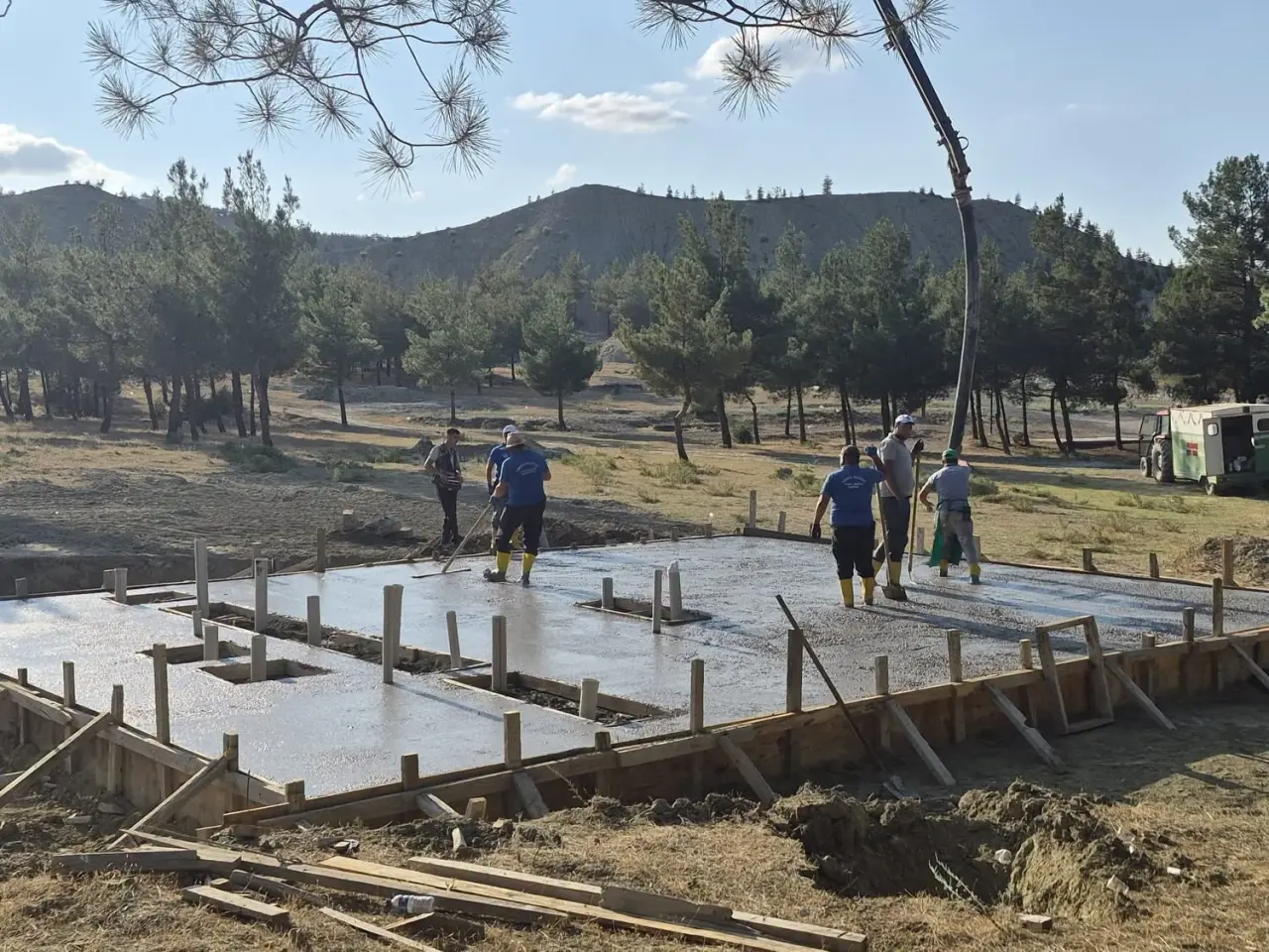 Osmancık'ta Festival Alanına Yeni Sosyal Donatı İnşa Ediliyor 2