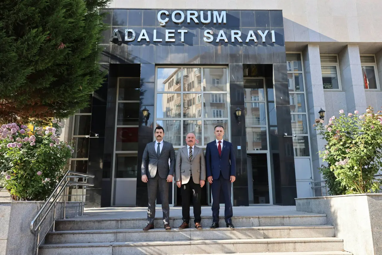 Çalgan’dan Adliye Teşkilatına Hayırlı Olsun Ziyareti 2