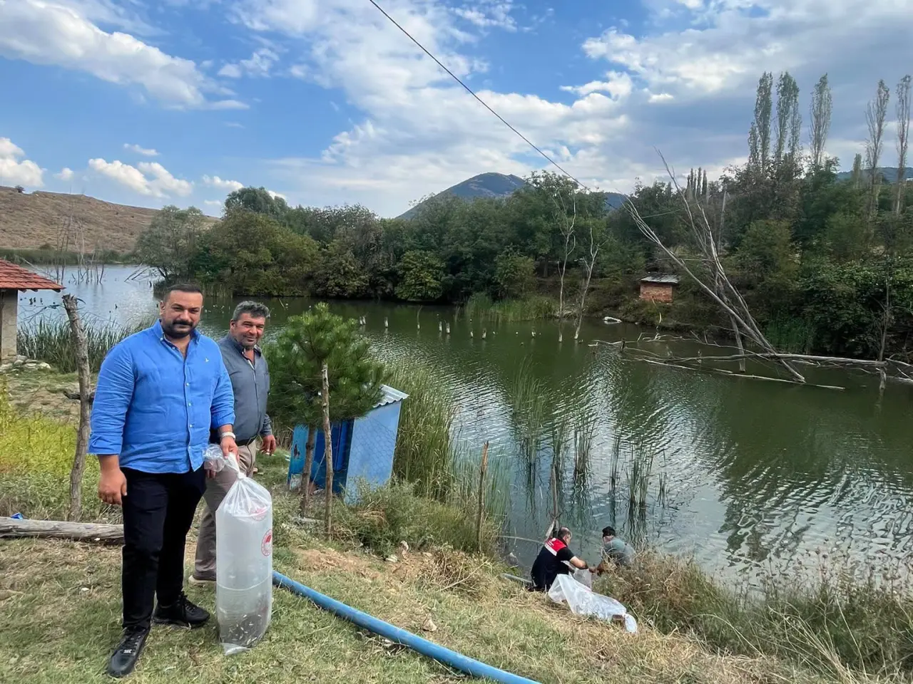 Baraj ve Göletlere Balıklandırılıyor 2