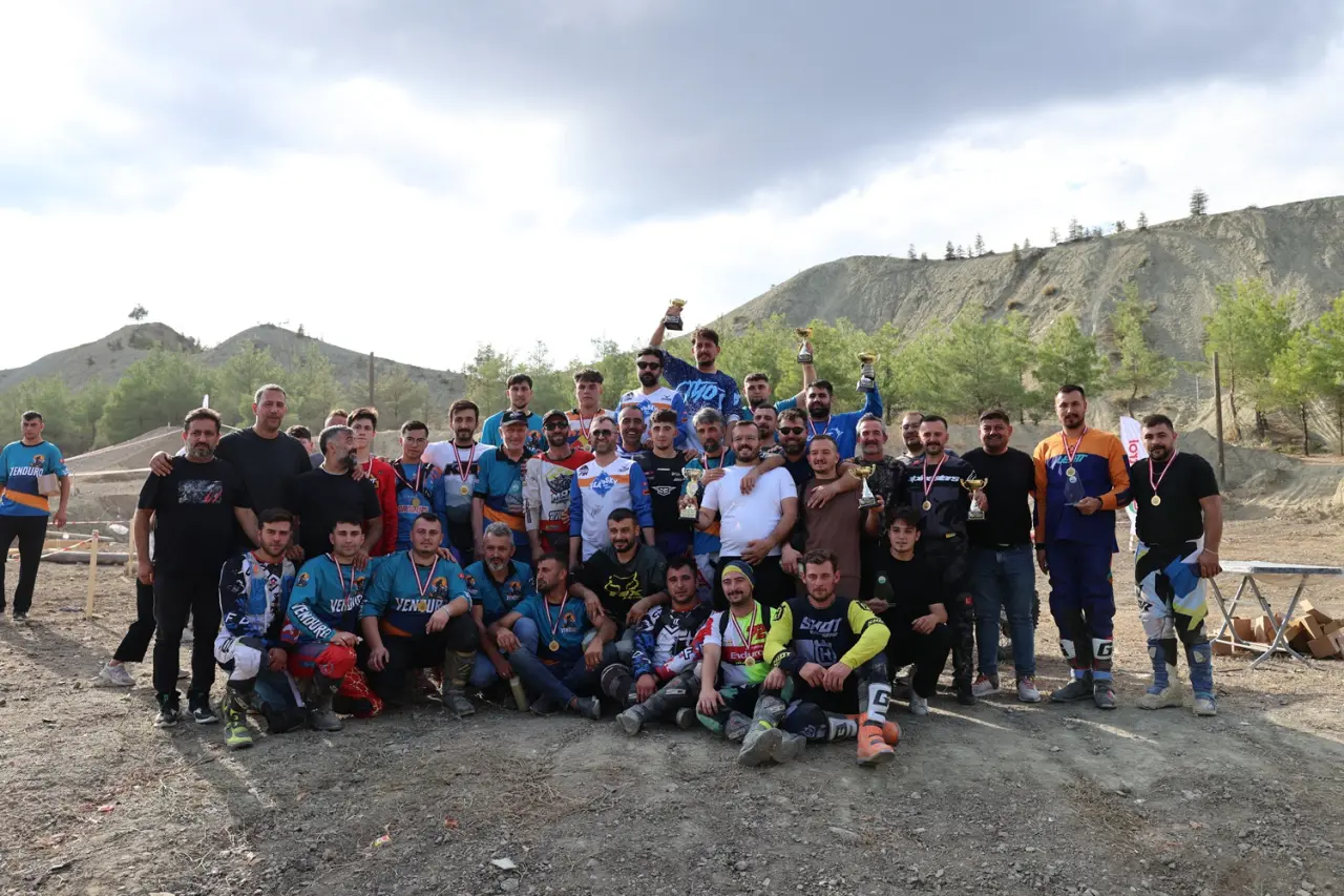 Enduro Motosiklet Yarışları Yapıldı 3
