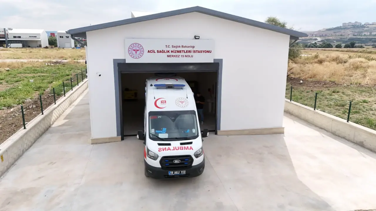 Çorum’un Acil Sağlık Altyapısı Güçleniyor, Yeni İstasyon Devrede 2