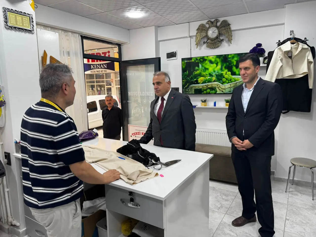 AK Partililerden Esnaf Ziyareti 5