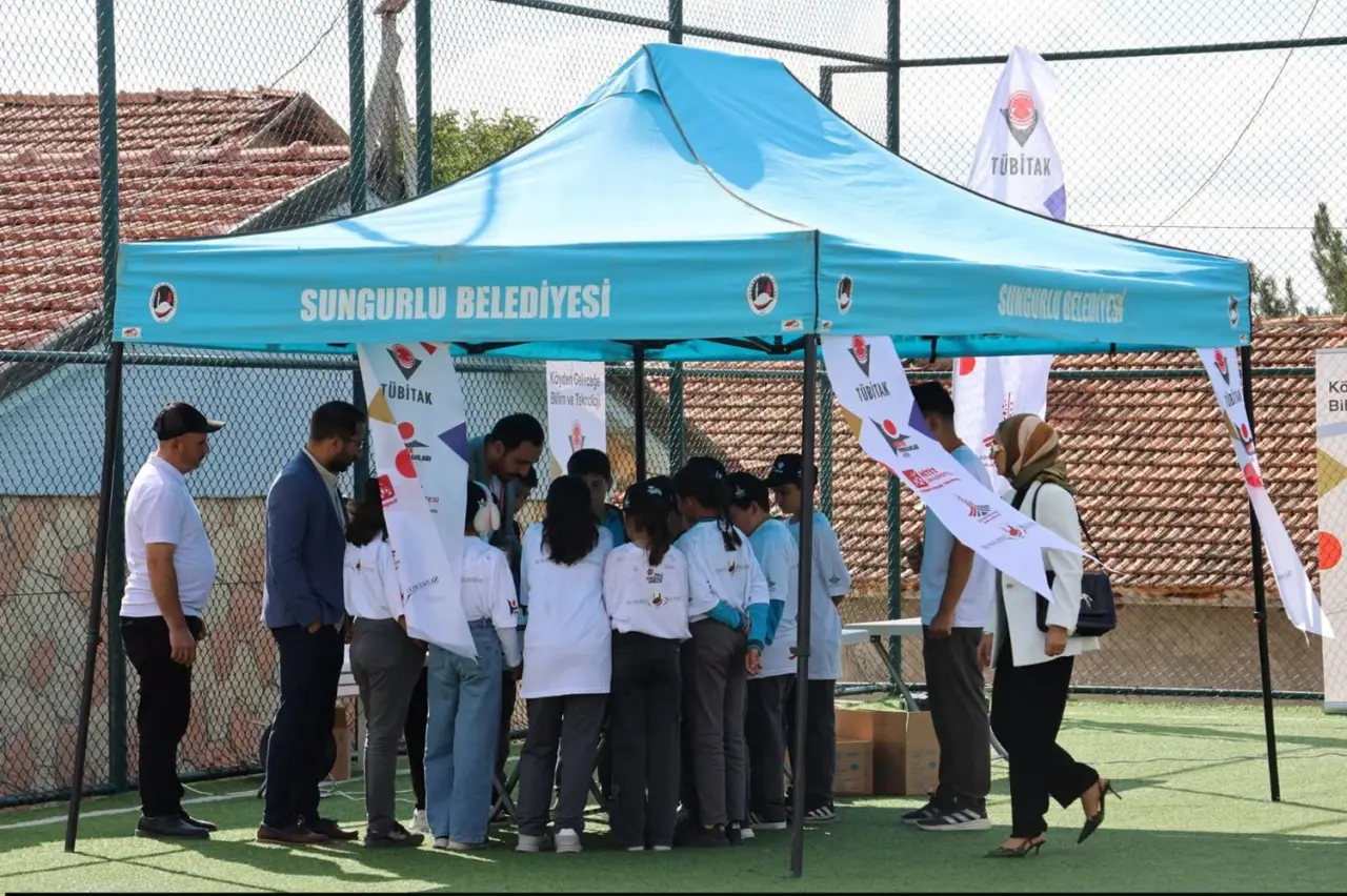 Köy Okulu Öğrencileri Bilim ve Teknolojiyle Buluştu 5