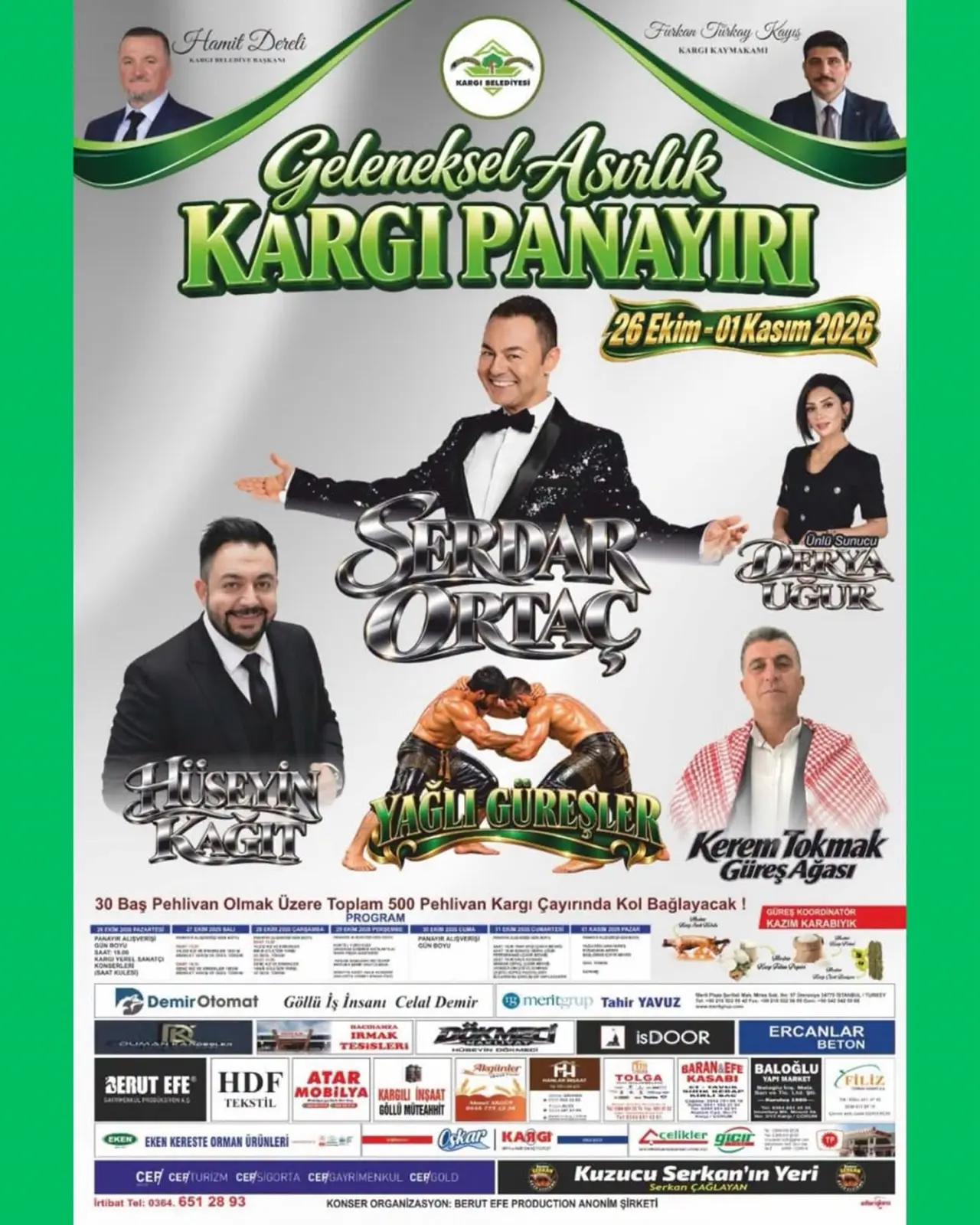 Kargı Panayırı Programı Belli Oldu 2