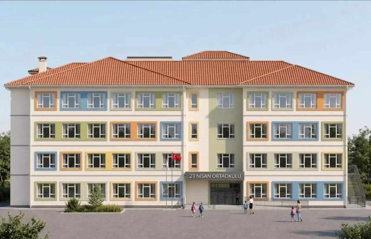 23 Nisan Ortaokulu Yeni Binasına Kavuşuyor 2