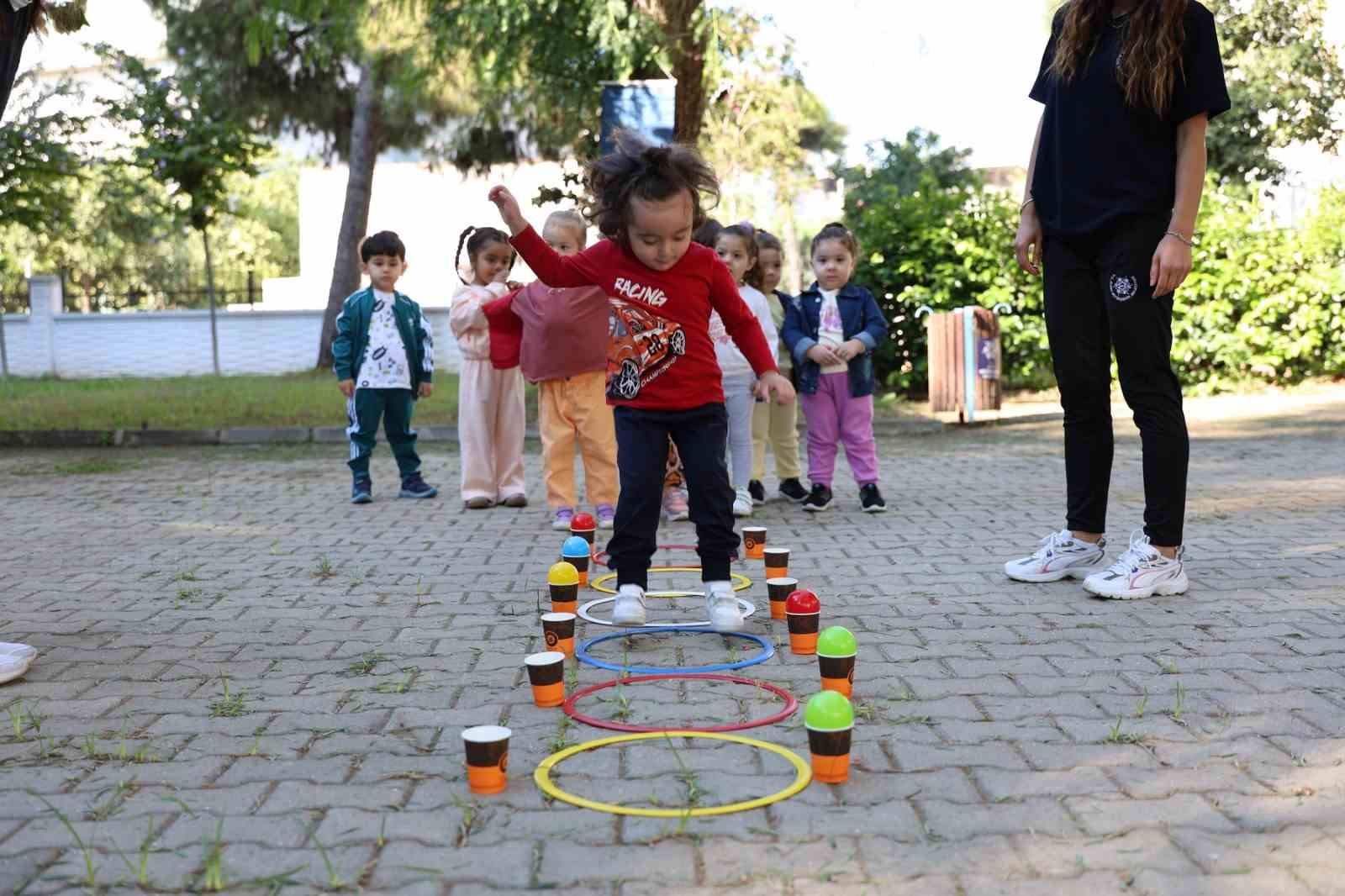 minik-ogrenciler-aydin-buyuksehir-belediyesi-ile-sporla-tanisiyor