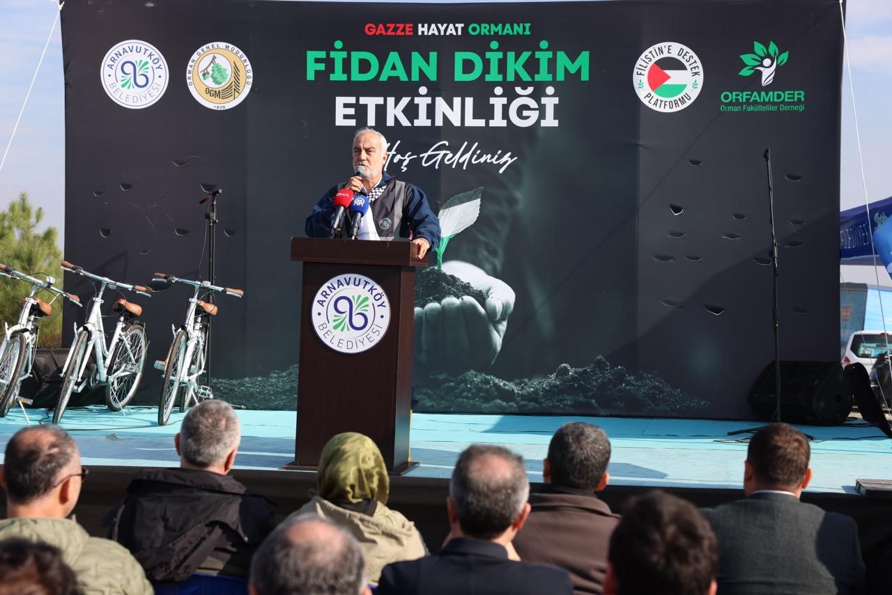 arnavutkoyde-gazze-icin-10-bin-fidan-dikildi