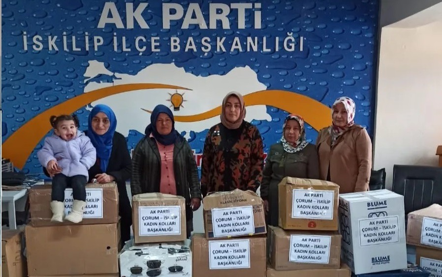 AK Partililerden Yardım Kampanyası