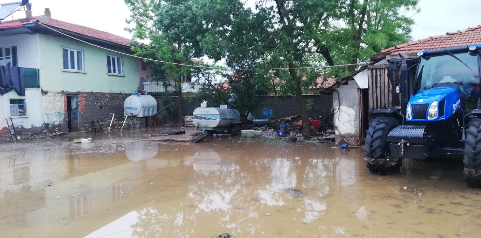 Kızılırmak Taştı, Köyü Sel Bastı
