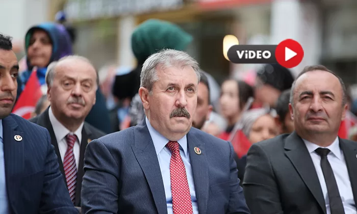 Mustafa Destici, Çorum’da Konuştu: Teröristle Pazarlık Olmaz
