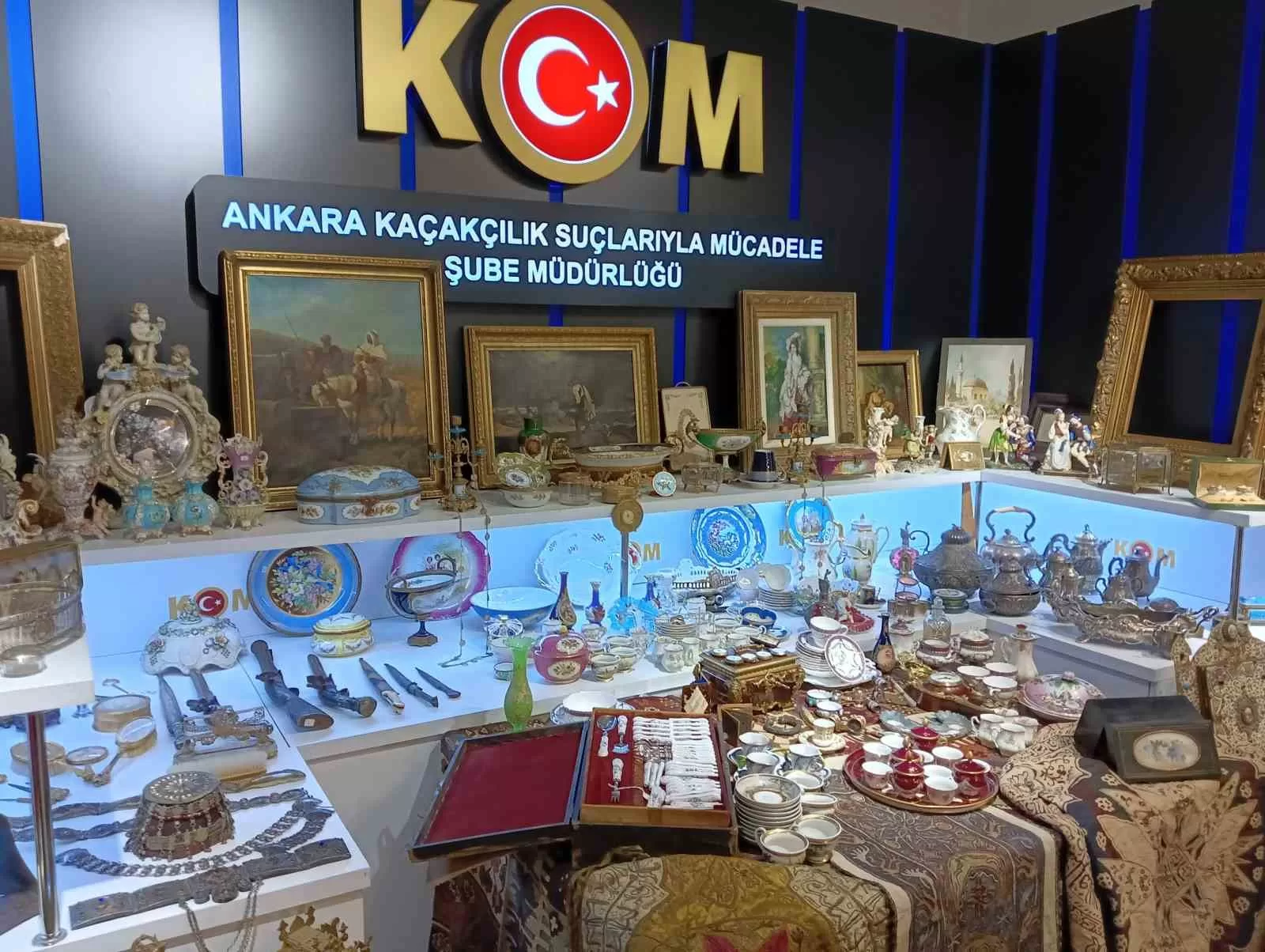 Ankara’da 50 Milyon Lira Pahasında Tarihi Eser Ele Geçirildi